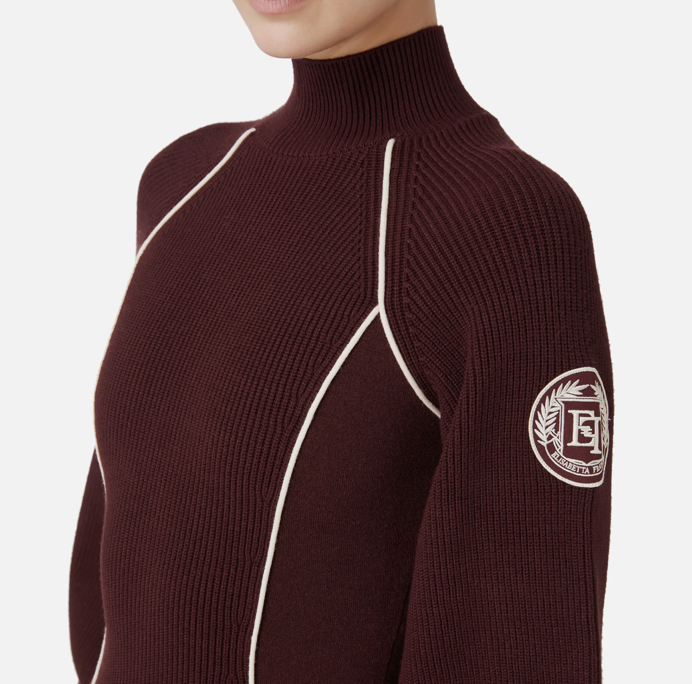Miniabito in viscosa con patch logo