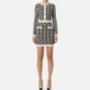 Miniabito logo jacquard
