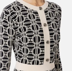 Miniabito logo jacquard