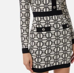 Miniabito logo jacquard