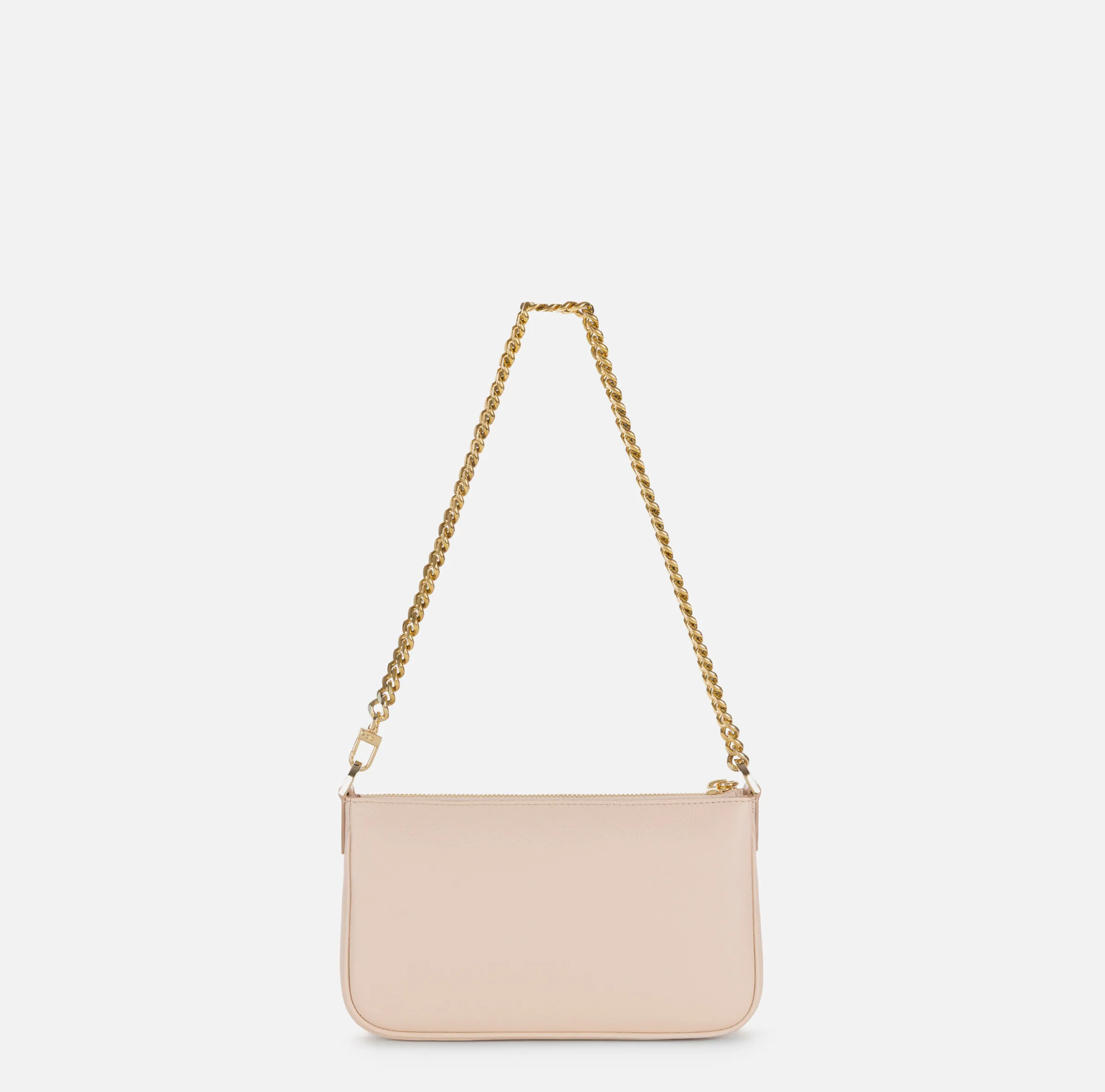 Miniborsa a tracolla in pelle con lettering