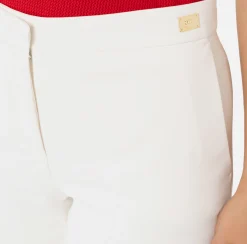 Pantalone in crêpe con spacchetti