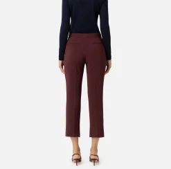 Pantalone in crêpe con spacchetti