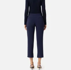 Pantalone in crêpe con spacchetti