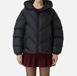 Piumino over in nylon lucido