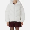 Piumino over in nylon lucido