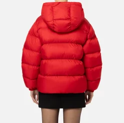 Piumino over in nylon lucido