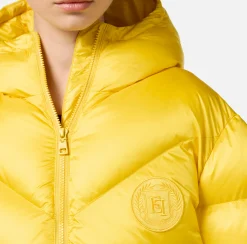 Piumino over in nylon lucido