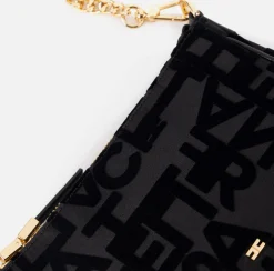 Pochette lettering con tracolla