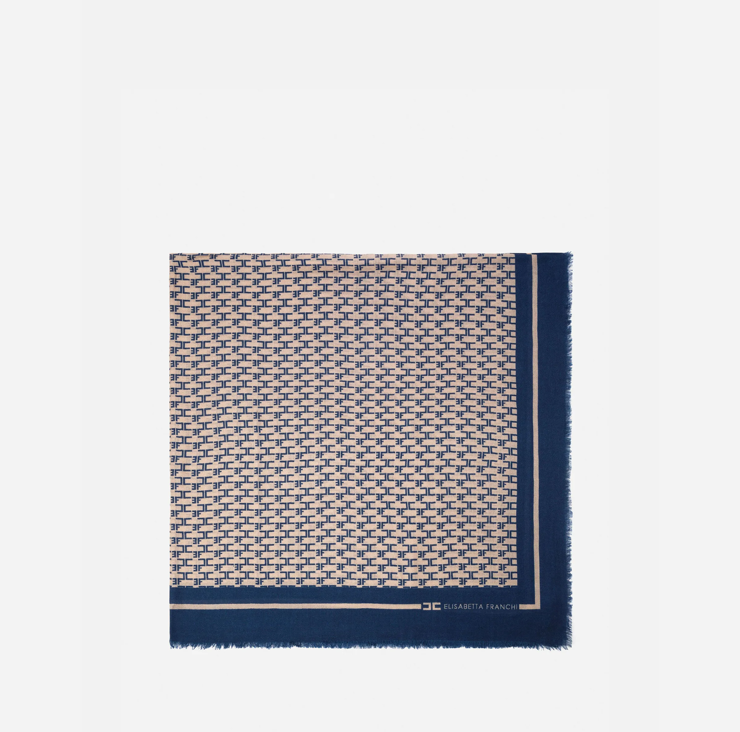 Sciarpa Monogram Elisabetta Franchi