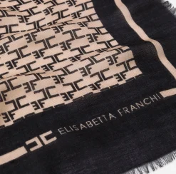 Sciarpa Monogram Elisabetta Franchi