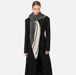 Sciarpa Monogram Elisabetta Franchi