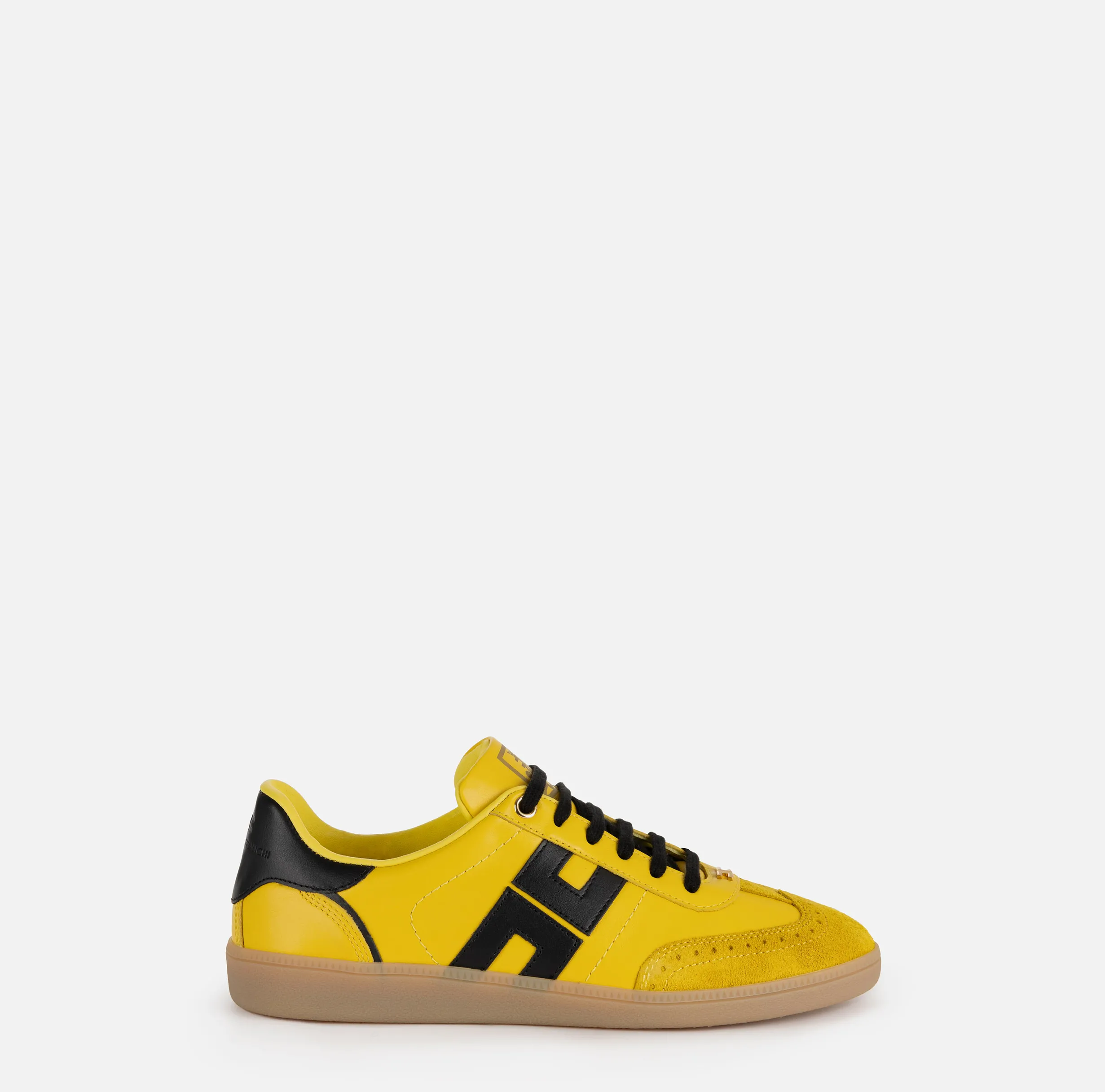 Sneakers in pelle scudetto