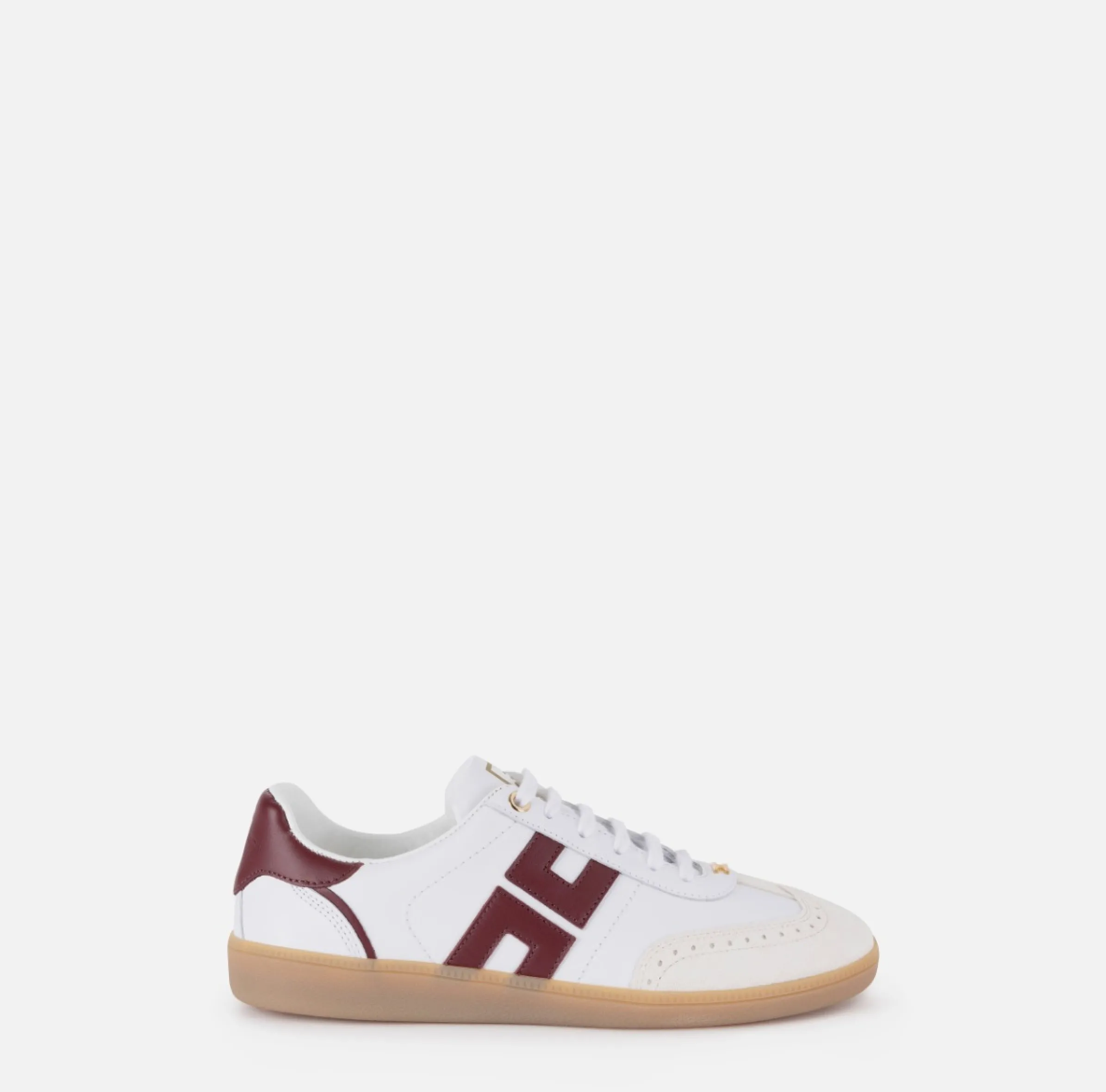 Sneakers in pelle scudetto