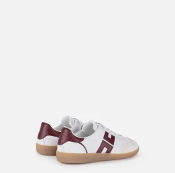 Sneakers in pelle scudetto