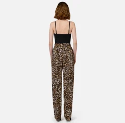 Top bustier in viscosa effetto plissé