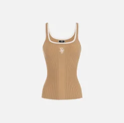 Top in viscosa con logo college