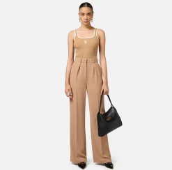 Top in viscosa con logo college