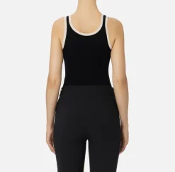Top in viscosa con logo college