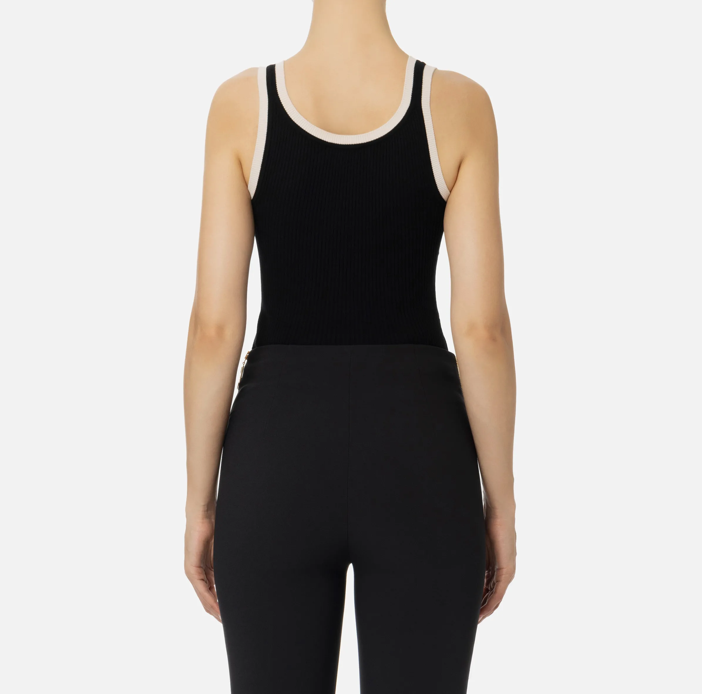 Top in viscosa con logo college