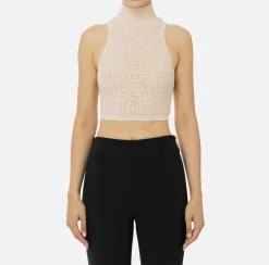 Top in viscosa logo punto rete