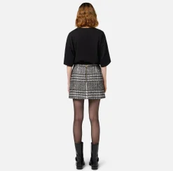 T-shirt in jersey con maxi logo sulle maniche