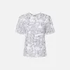 T-shirt in jersey lettering grande