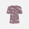 T-shirt in jersey lettering piccolo