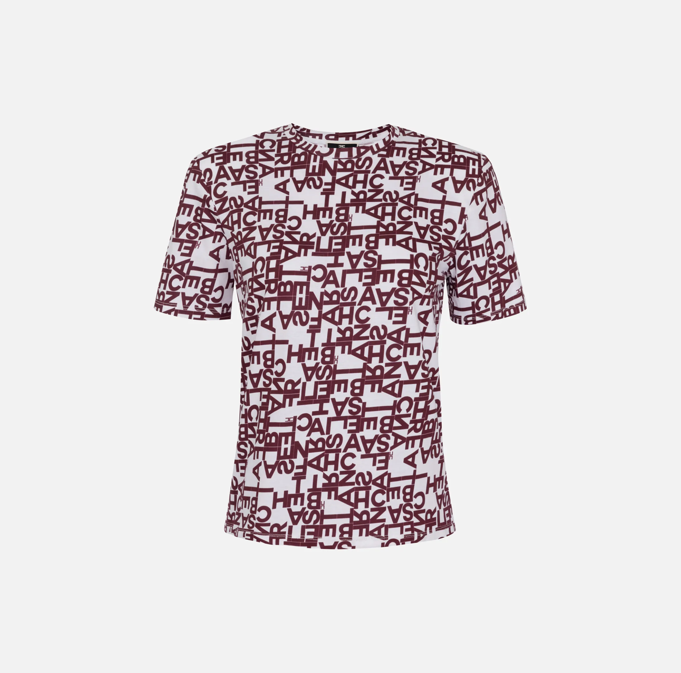 T-shirt in jersey lettering piccolo