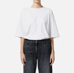 T-shirt in jersey lettering lucido