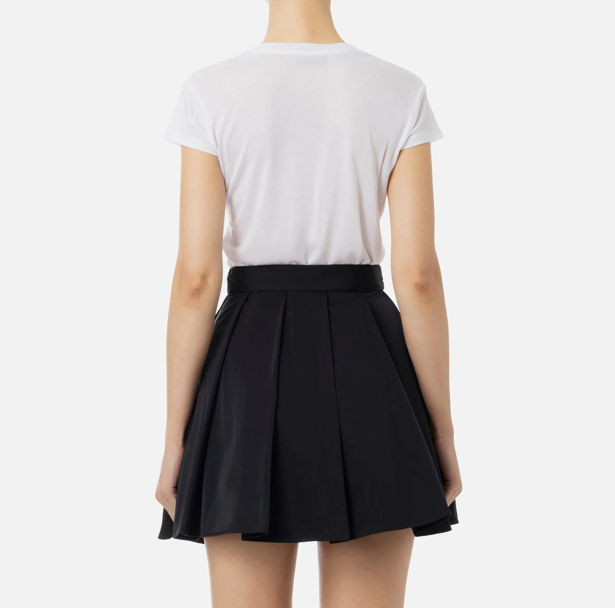 T-shirt in jersey modal con stampa logo
