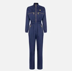 Tuta cargo in nylon tecnico con zip