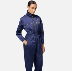 Tuta cargo in nylon tecnico con zip